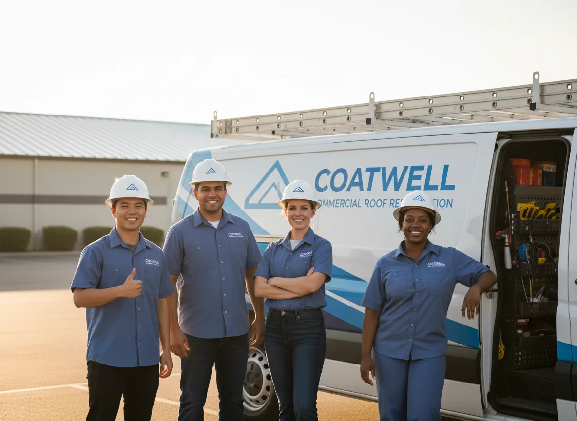 Commercial roof coating company in Savonburg, KS